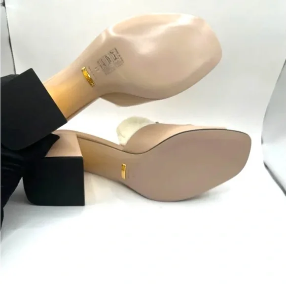 Gucci Pink & Gold-Tone Horsebit Mules - size 41 new - Picture 3 of 11